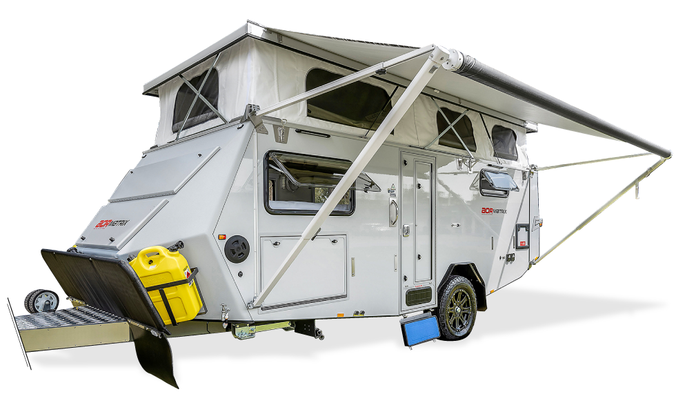 off road hybrid camper matrix pop top