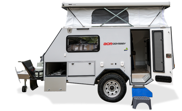 off road hybrid camper odyssey