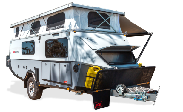 off road hybrid camper quantum plus